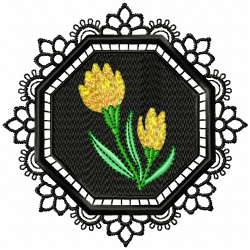 Flowers Embroidery Design 9 Flowers Embroidery Design 9
